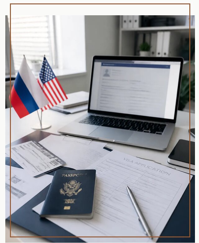 Оформление визы в США для туристов и бизнеса в Баксане