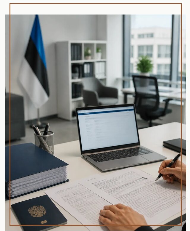 Оформление ВНЖ в Эстонии для переезда и легального проживания в Баксане