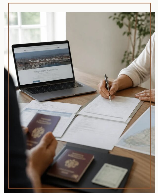 Оформление Digital Nomad и ВНЖ Португалии в Баксане